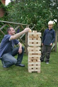 garden jenga, east renfrewshire, glasgow